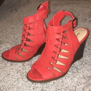 Orange cutout wedges 4”